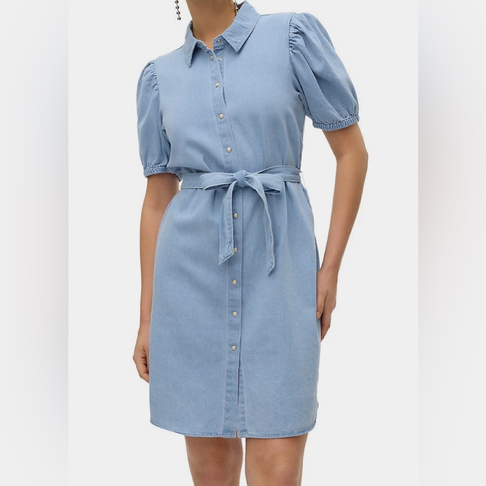 Denim dress